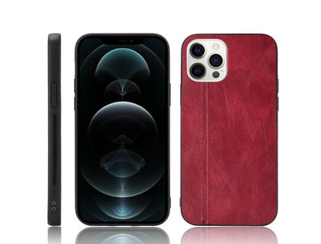Carcasa TPU híbrido rojo por Apple iPhone 12 Pro/12