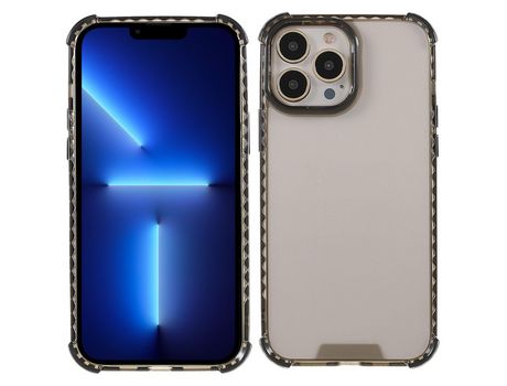 Funda TPU + acrílico quatro cantos aprimorados negro por iPhone 13 Pro 6.1