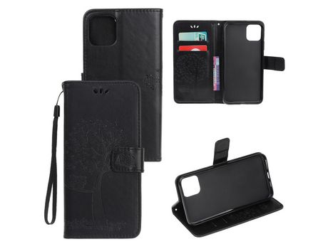 Carcasa PU coloruja de árbol negro por Apple iPhone XR 6.1 pouces (2019)