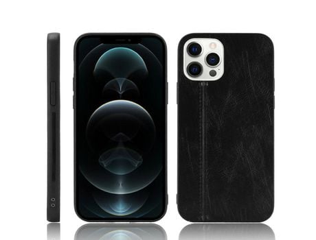 Carcasa TPU híbrido negro por Apple iPhone 12 Pro/12