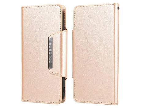 Funda PU + TPU ouro desmontable por iPhone 13 6.1