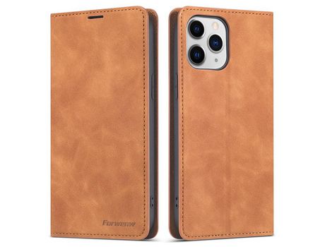 Funda PU + TPU toque de pele morena por iPhone 13 mini 5.4