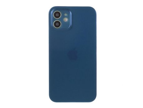 Carcasa TPU abertura precisa do agujero ultrafino y delgado rígido azul por Apple iPhone 12 mini