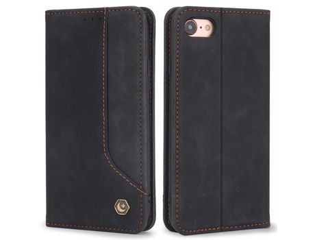 Funda PU Cerrar magnético negro por iPhone 7/8 4.7 /SE (2nd Gen)