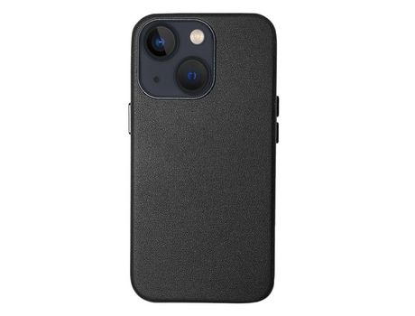 Funda TPU + PU negro a prueba de choques por iPhone 13 mini 5.4