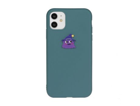 Carcasa TPU blanqueamiento do logotipo animal bruxo por Apple iPhone 11 6.1
