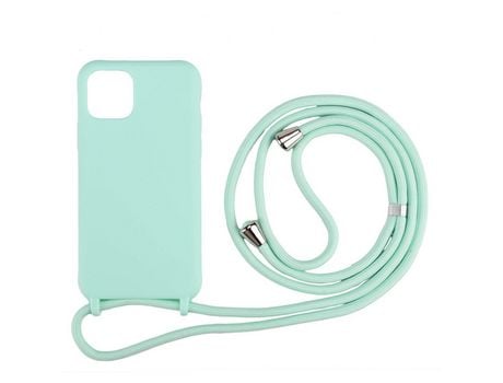 Carcasa TPU con bandolera multifuncional flexible azul claro por Apple iPhone 11 Pro 5.8
