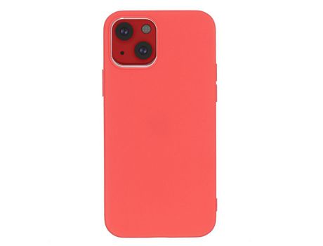 Funda TPU rojo fosco fino por iPhone 13 mini 5.4