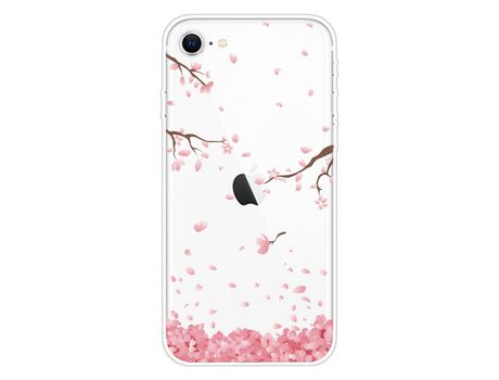 Carcasa TPU impresión patrón bonito flexible pétalas por Apple iPhone SE (2nd Gen)/7/8