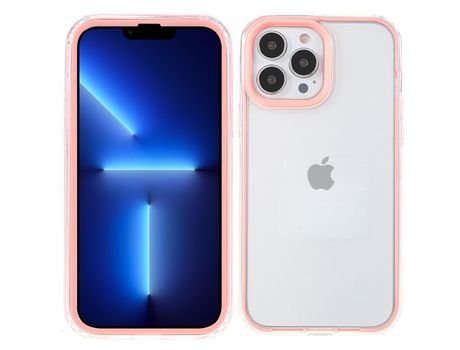 Funda TPU Anti-lágrimas rosa por iPhone 13 Pro 6.1