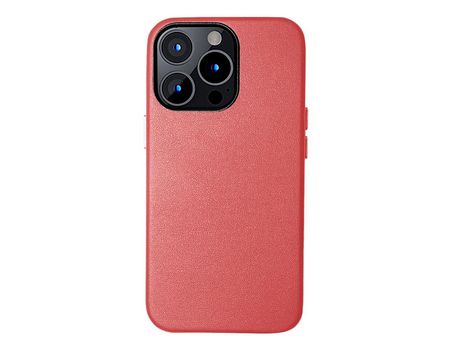 Funda TPU + PU rojo Anti-lágrimas por iPhone 13 Pro 6.1