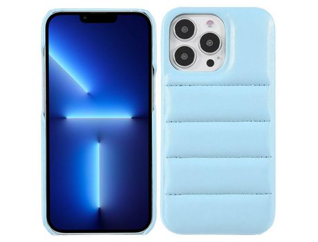 Funda TPU + PU azul claro por iPhone 13 Pro Max 6.7