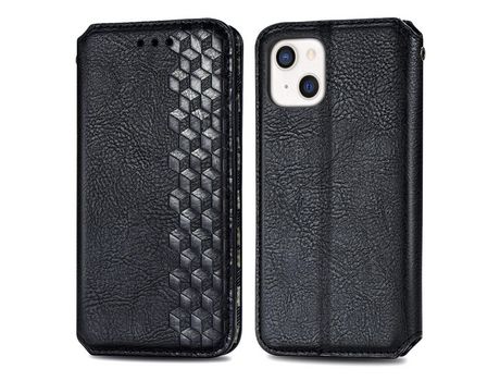 Funda PU + TPU magnético autoabsorbente con base preta por iPhone 13 mini 5.4
