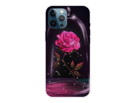Funda TPU criativo fofo flexível rosa a prueba de choques por iPhone 13 Pro Max 6.7