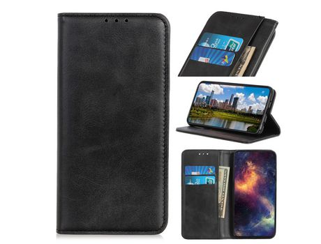 Carcasa PU auto-absorbido con apoyo negro por Apple iPhone 12 5.4