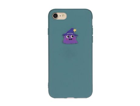 Carcasa TPU + PU boneca animal revestido bruxo por Apple iPhone 7/8 4.7