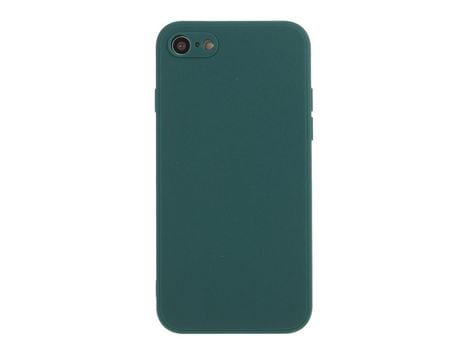 Carcasa silicona color mate pura flexible verde oscuro por Apple iPhone 7/8/SE (2nd Gen)