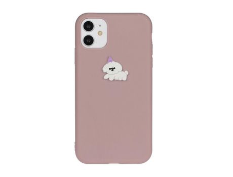 Carcasa TPU blanqueamiento do logotipo animal perro por Apple iPhone 11 6.1