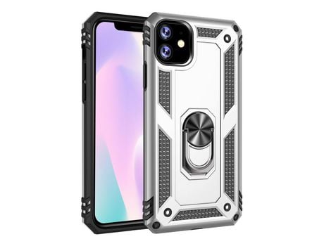 Carcasa TPU armadura híbrido con suporte dinero por Apple iPhone XR 6.1 pouces (2019)