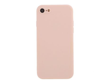 Carcasa silicona color mate pura flexible rosa por Apple iPhone 7/8/SE (2nd Gen)