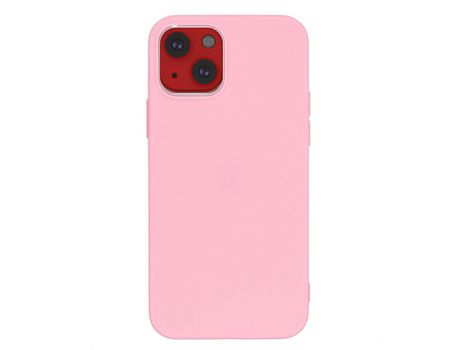 Funda TPU rosa fosco fino por iPhone 13 mini 5.4
