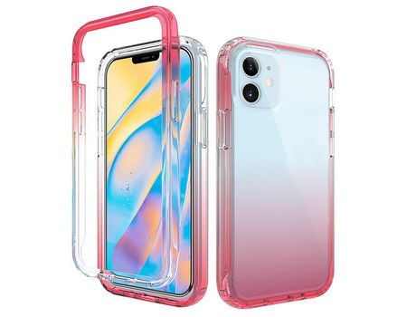 Carcasa TPU gradiente de color clara rojo por Apple iPhone 12/12 Pro