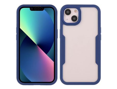 Funda TPU + acrílico 2 en 1 desmontable azul marinho por iPhone 13 mini 5.4