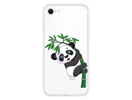 Carcasa TPU impresión patrón bonito flexible panda por Apple iPhone SE (2nd Gen)/7/8