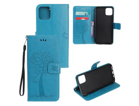 Carcasa PU coloruja de árbol azul por Apple iPhone XR 6.1 pouces (2019)