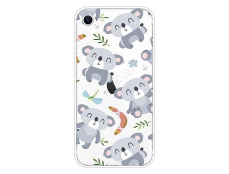 Carcasa TPU impresión patrón flexible coala por Apple iPhone SE (2nd Gen)/iPhone 8/iPhone 7