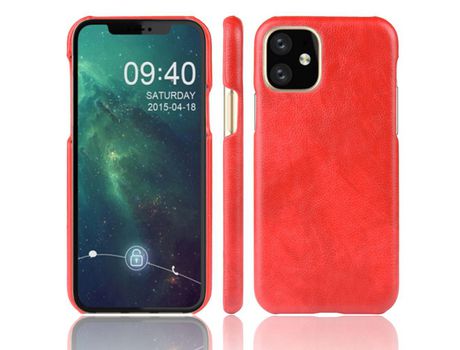 Carcasa PU Difícil rojo por Apple iPhone 5.8 (2019)