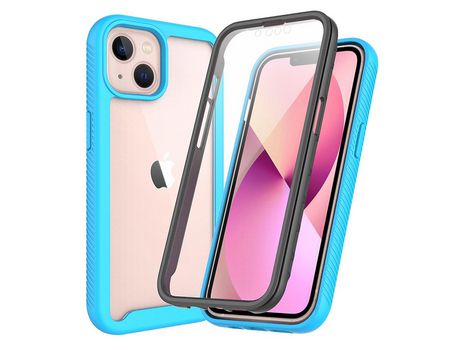 Funda TPU híbrido azul claro por iPhone 13 mini 5.4