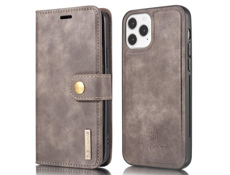 Funda PU DG.MING café 2 en 1 desmontable por iPhone 13 mini 5.4