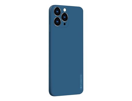 Funda silicone PINWUYO corte preciso azul a prueba de choques por iPhone 13 Pro Max 6.7