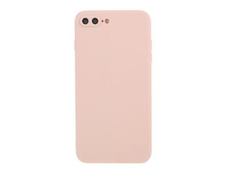 Carcasa silicona color mate pura flexible rosa por Apple iPhone 7 Plus/8 Plus 5.5