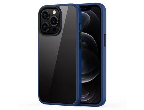 Funda TPU Anti-lágrimas azul híbrido por iPhone 13 Pro Max 6.7