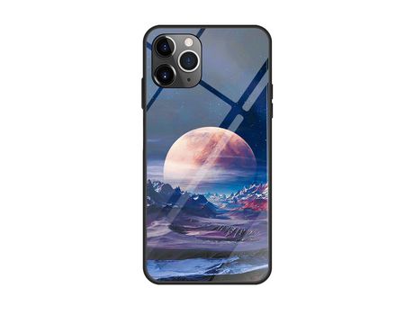 Carcasa TPU impresión patrón planeta por Apple iPhone 12 Pro Max 6.7