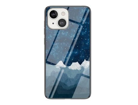 Funda TPU Cielo estrelado Anti-lágrimas ajedrez estrela lou a prueba de choques por iPhone 13 mini 5.4