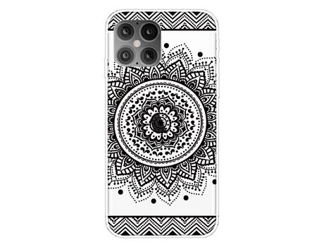 Carcasa TPU impresión de normas flexible patrón floral por Apple iPhone 12 Pro/iPhone 12 Max 6.1
