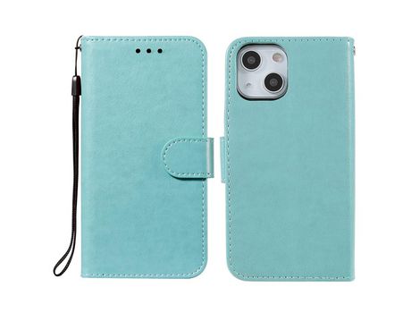 Funda PU magnético verde por iPhone 13 mini 5.4