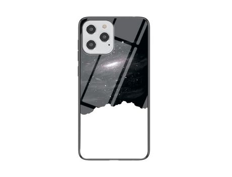 Carcasa TPU híbrido de cielo estrelado cielo cósmico por Apple iPhone 12 Max/Pro 6.1