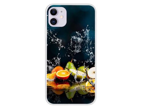 Carcasa TPU impresión de normas fruta por Apple iPhone 12 Pro/iPhone 12