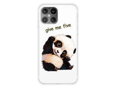 Carcasa TPU piel de impresión flexible adorável panda por Apple iPhone 12 Max/12 Pro 6.1