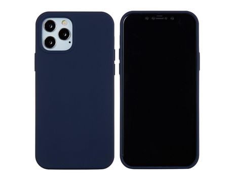 Carcasa silicona flexible azul marinho por Apple iPhone 12 Pro Max 6.7