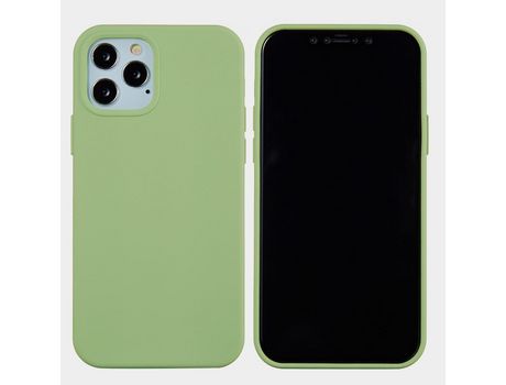Carcasa silicona luz verde por Apple iPhone 12 Max/12 Pro 6.1