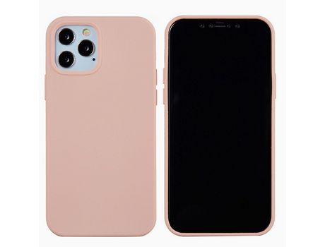 Carcasa silicona rosa por Apple iPhone 12 Max/12 Pro 6.1