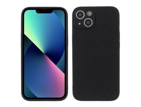 Funda TPU negro fosco por iPhone 13 6.1