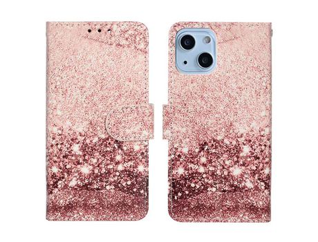 Funda PU + TPU Rosa ouro por iPhone 13 mini 5.4