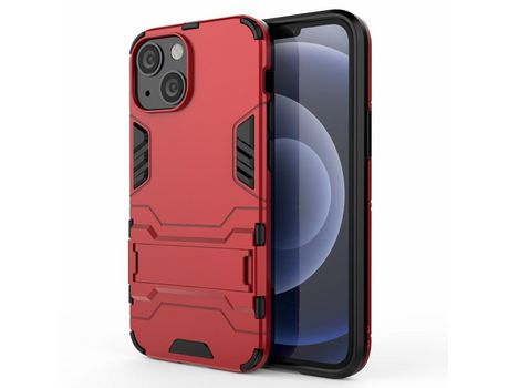 Funda TPU a prueba de choques con suporte rojo por iPhone 13 mini 5.4