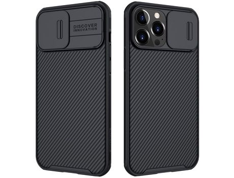 Funda TPU NILLKIN 360° híbrido con câmera preta por iPhone 13 Pro Max 6.7
